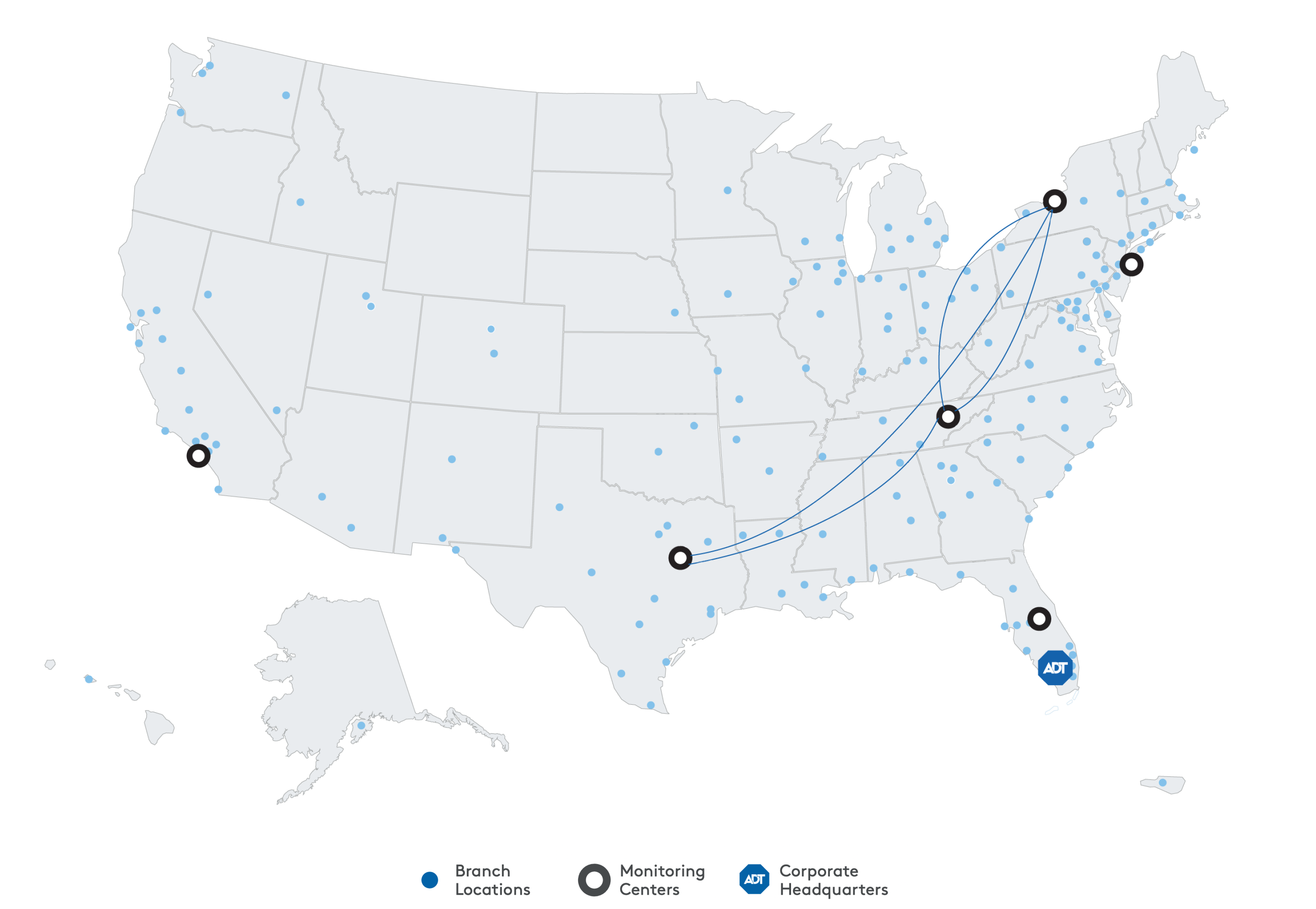 Monitoring map