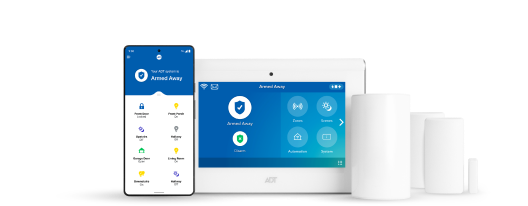 ADT Secure Home package with smoke sensor, command panel and more