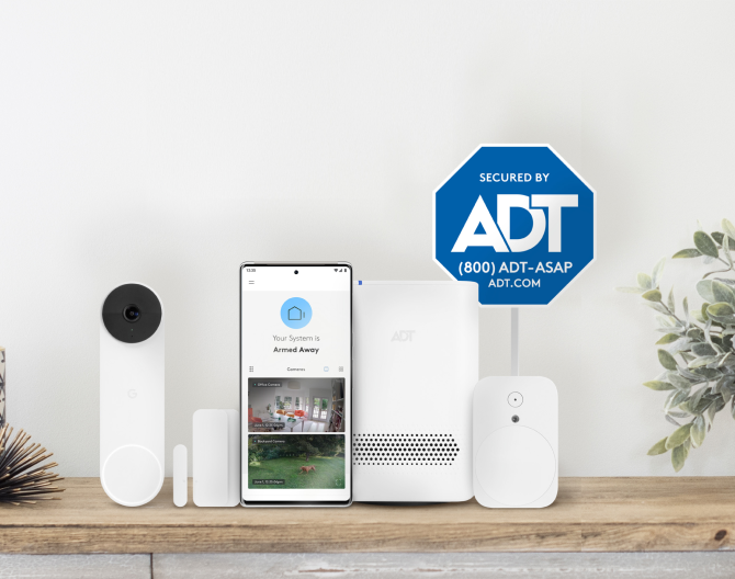 ADT bundle on shelf